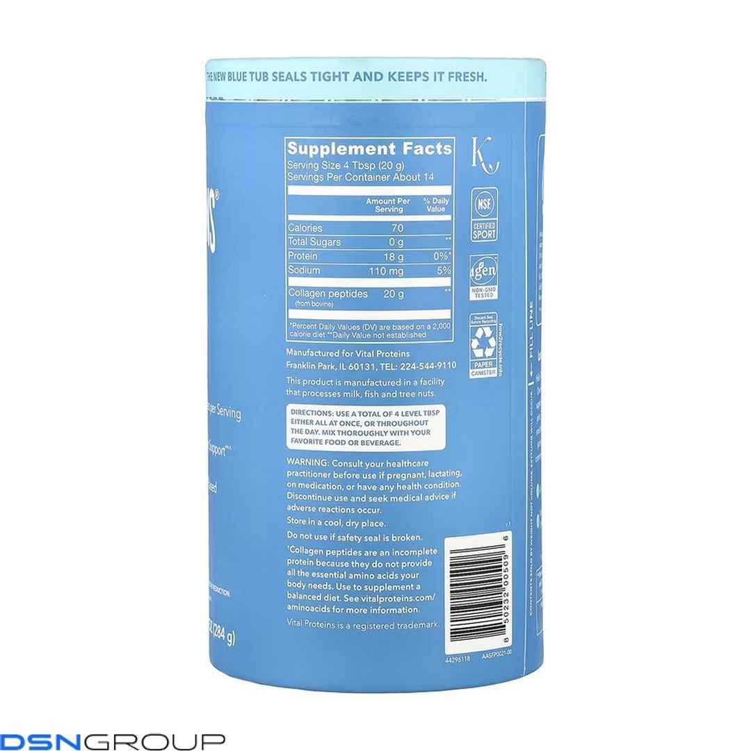 Collagen Peptides - 284g Unflavored