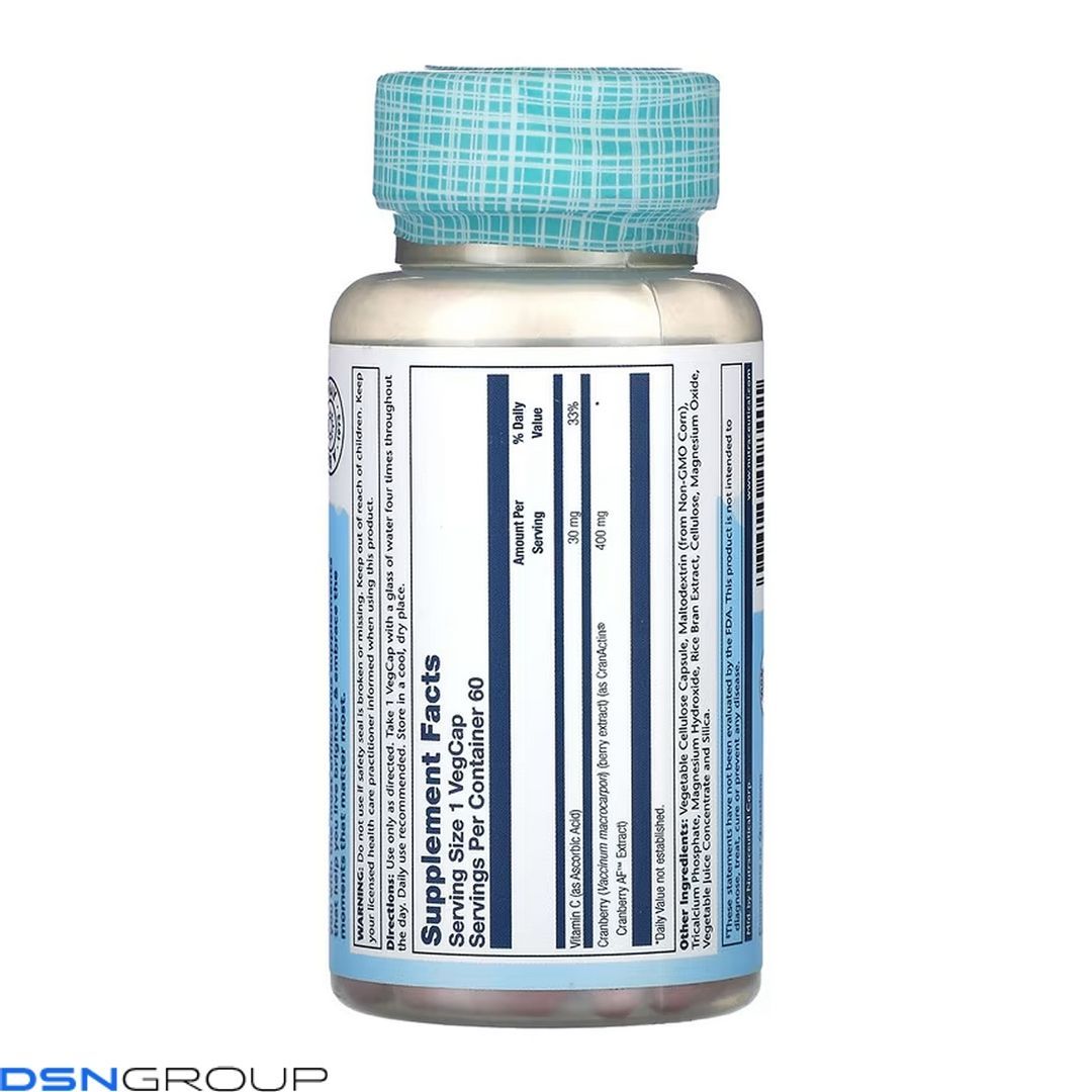 CranActin Cranberry Extract 400mg - 60 vcaps