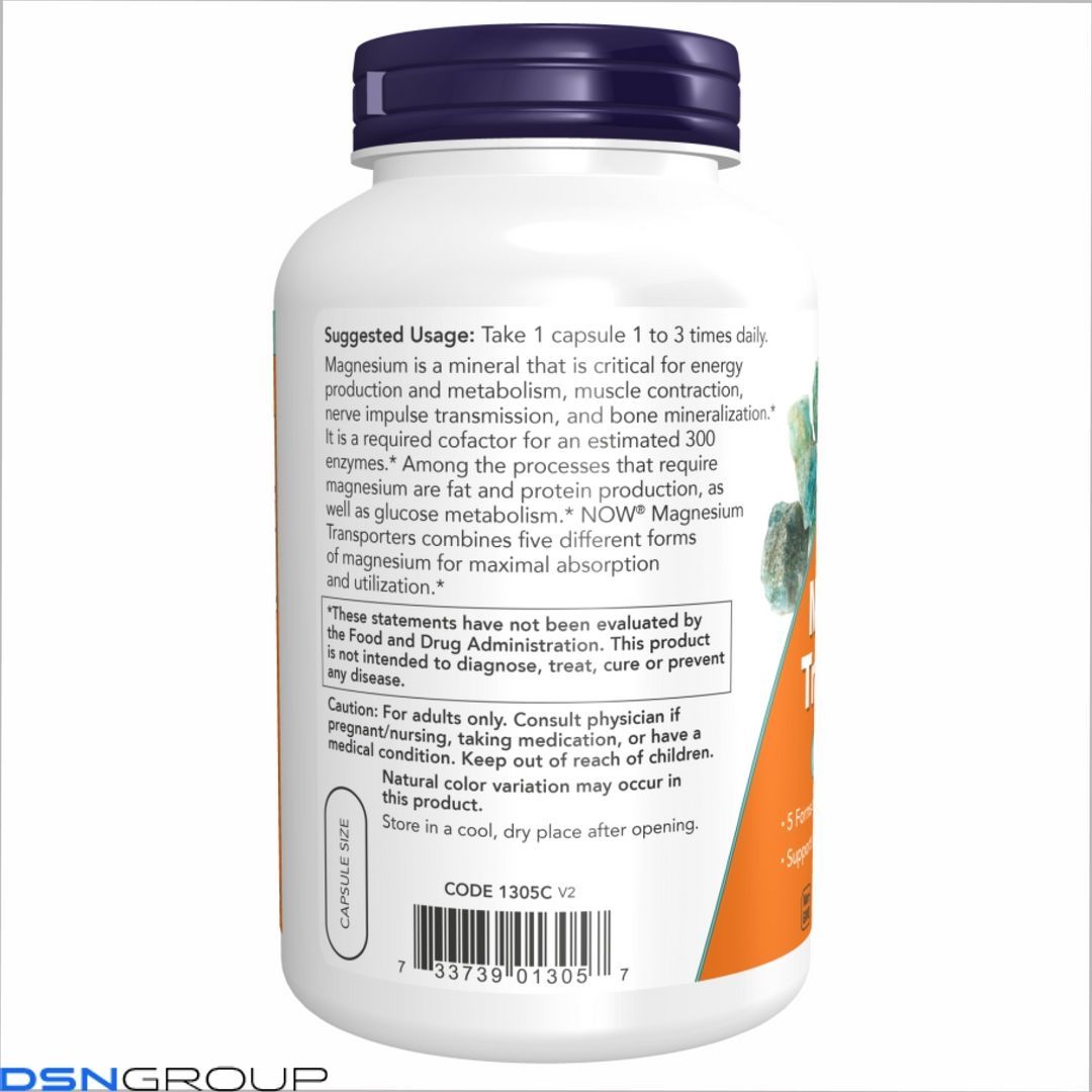 Magnesium Transporters - 180 vcaps