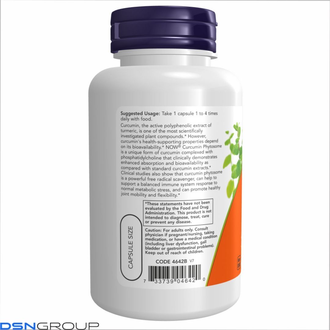 Turmeric Curcumin Phytosome 500mg - 60 vcaps