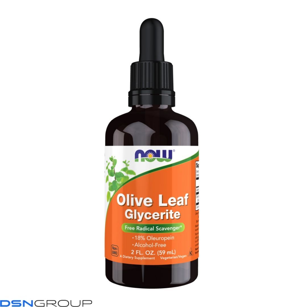 Olive Leaf Glycerite 18% Liquid - 59ml (2oz) 2022-10-2655 фото Olive Leaf Glycerite 18% Liquid - 59ml (2oz)
