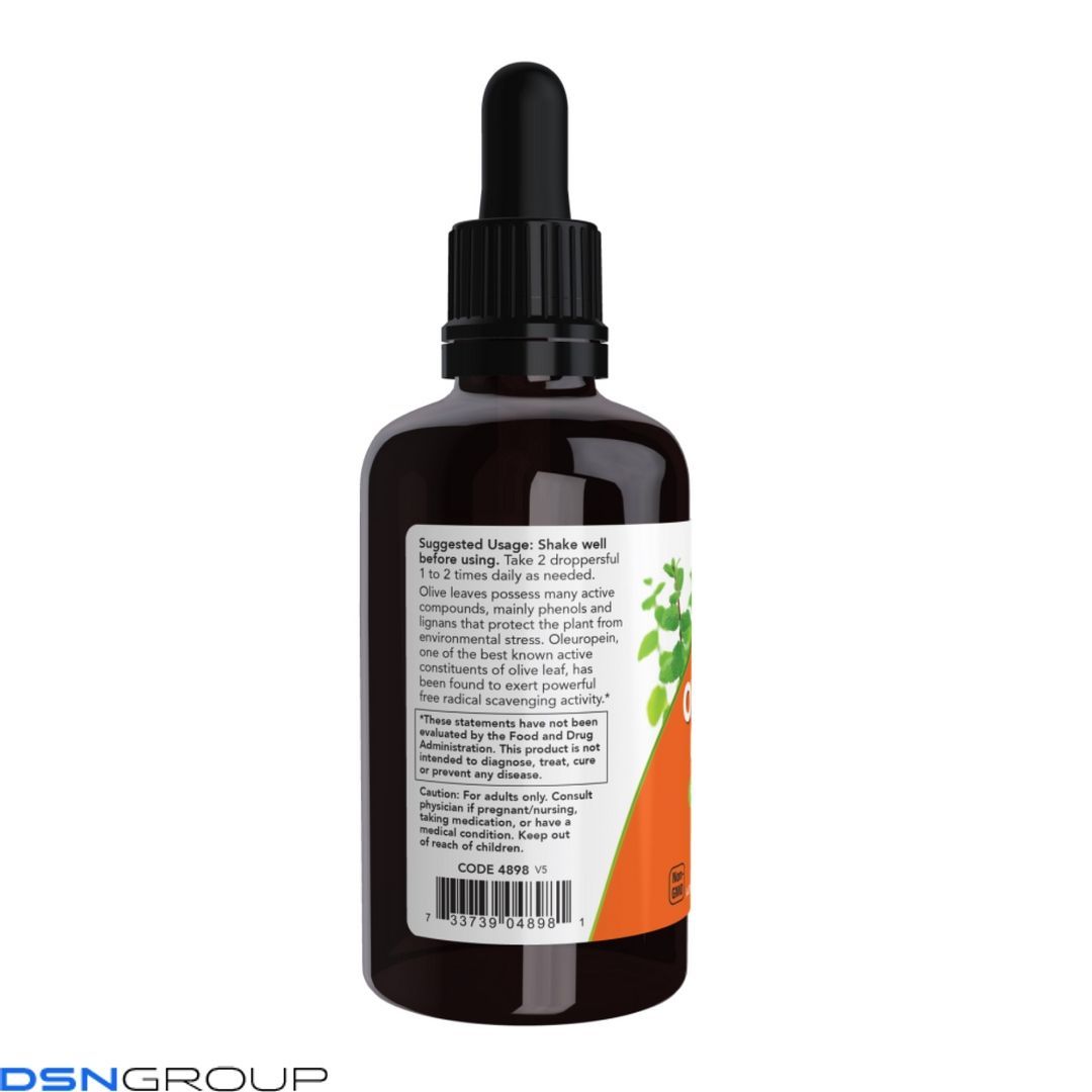 Olive Leaf Glycerite 18% Liquid - 59ml (2oz) 2022-10-2655 фото Olive Leaf Glycerite 18% Liquid - 59ml (2oz)