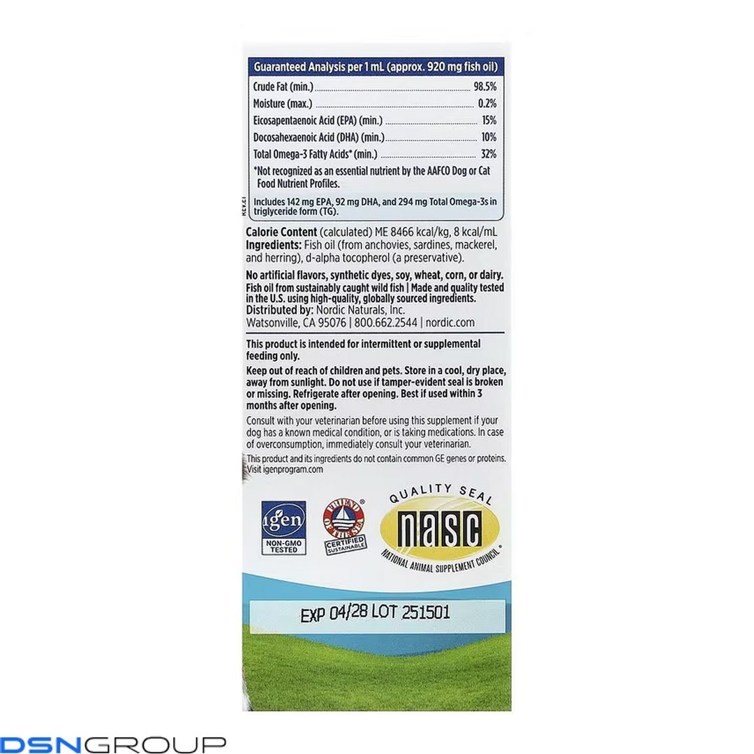 Omega-3 Pet - 60 ml 2023-10-7853 фото Omega-3 Pet - 60 ml