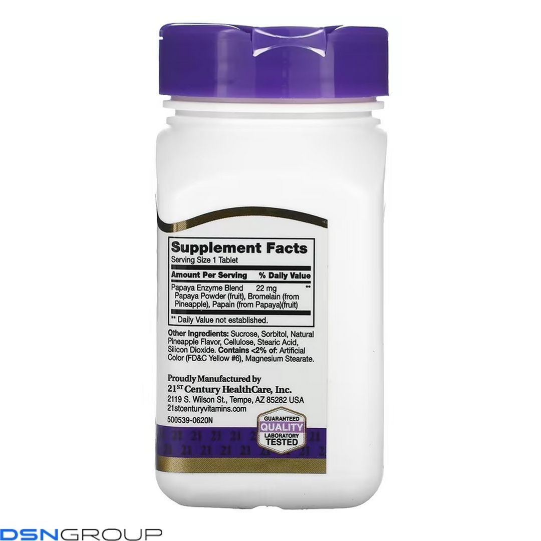 Papaya Enzyme - 100 tabs