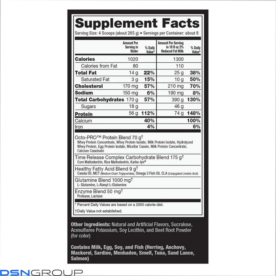 Muscle Juice Revolution 2600 - 2120g Strawberry
