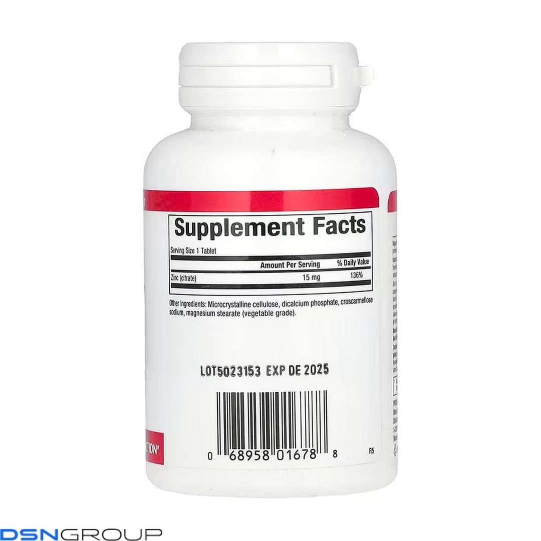 Zinc Citrate 15mg - 30 tabs