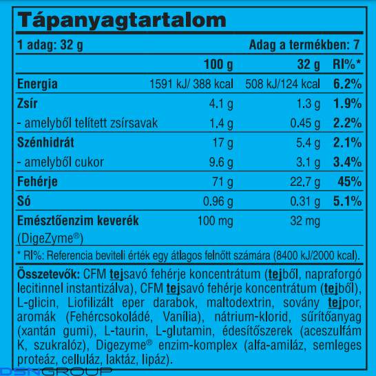 Compact Magic Whey Protein - 224g White Chocolate with Strawberry Pieces
