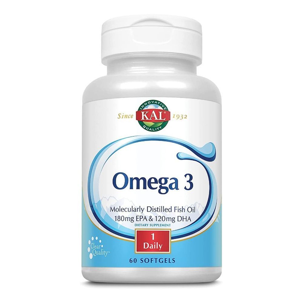 Omega 3 1000mg - 60 softgels