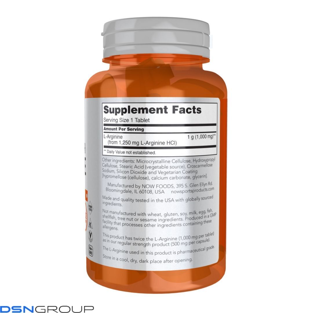 (12.02 Ожидание) Arginine 1000mg - 60 tabs