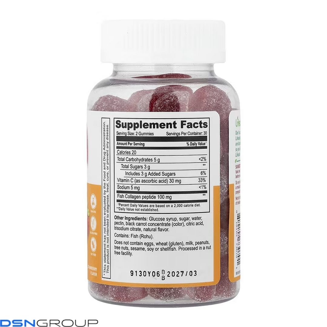 Collagen + Vitamin C Adult - 60 gummies