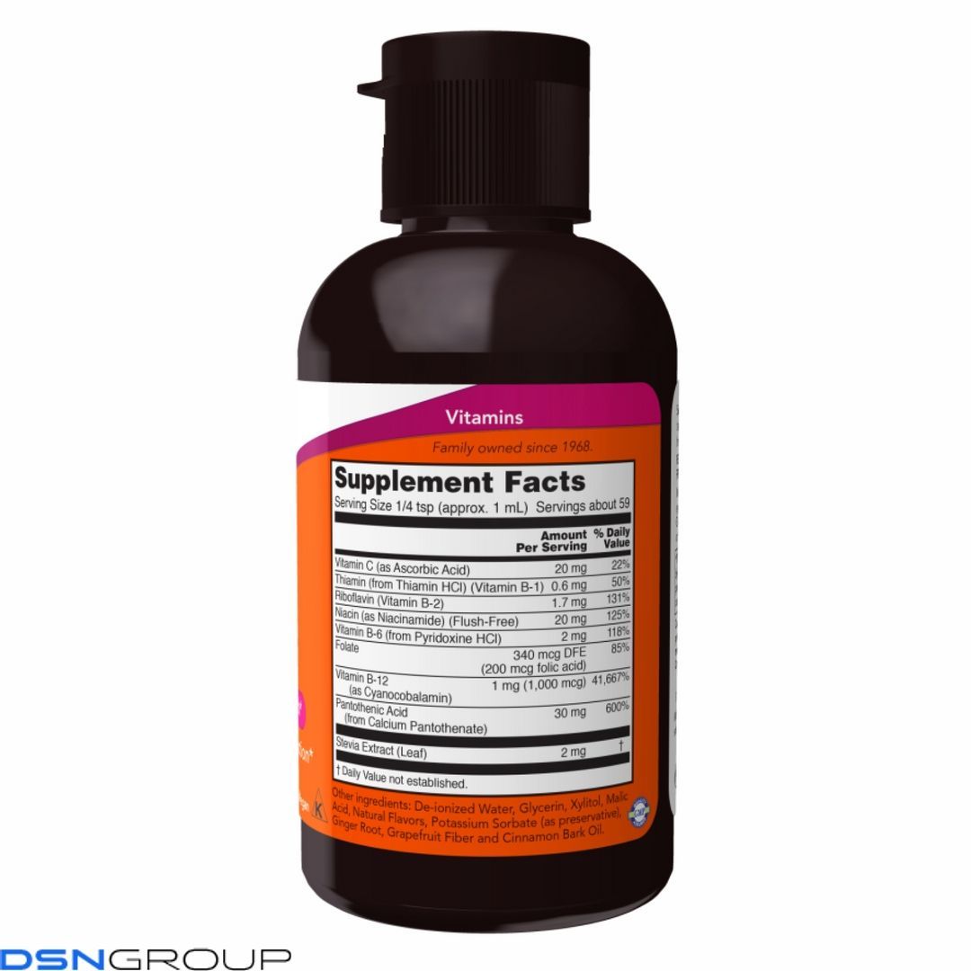 B-12 Liquid B-Complex - 59ml (2oz) (Пошкоджена етикетка)