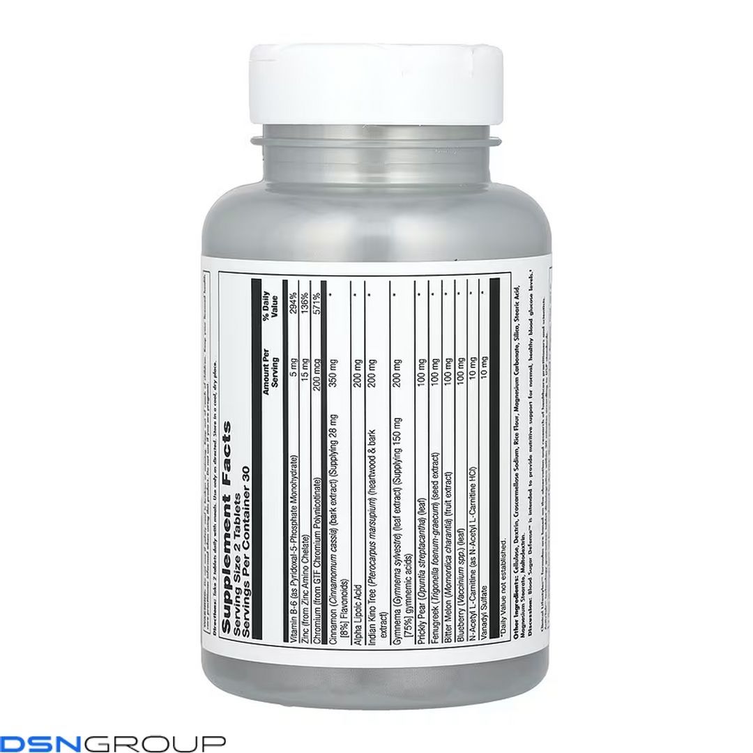 Blood Sugar Defense - 60 tabs