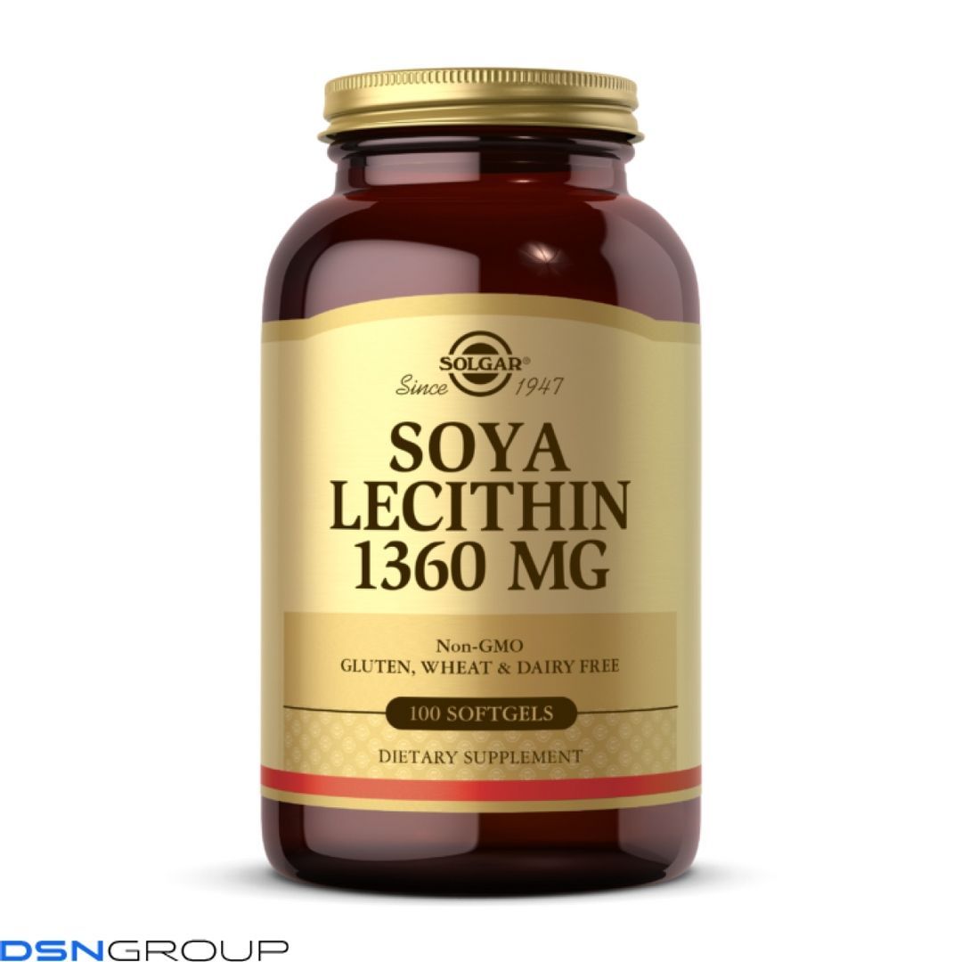 Lecithin 1360mg (Natural Soya) - 180 softgels 2023-10-3686 фото Lecithin 1360mg (Natural Soya) - 180 softgels