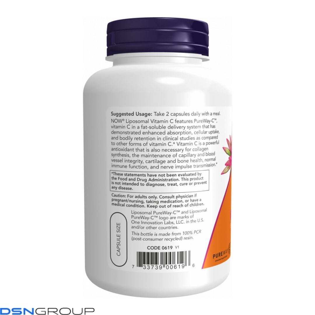 Liposomal Vitamin C - 120 vcaps 2023-10-2505 фото Liposomal Vitamin C - 120 vcaps
