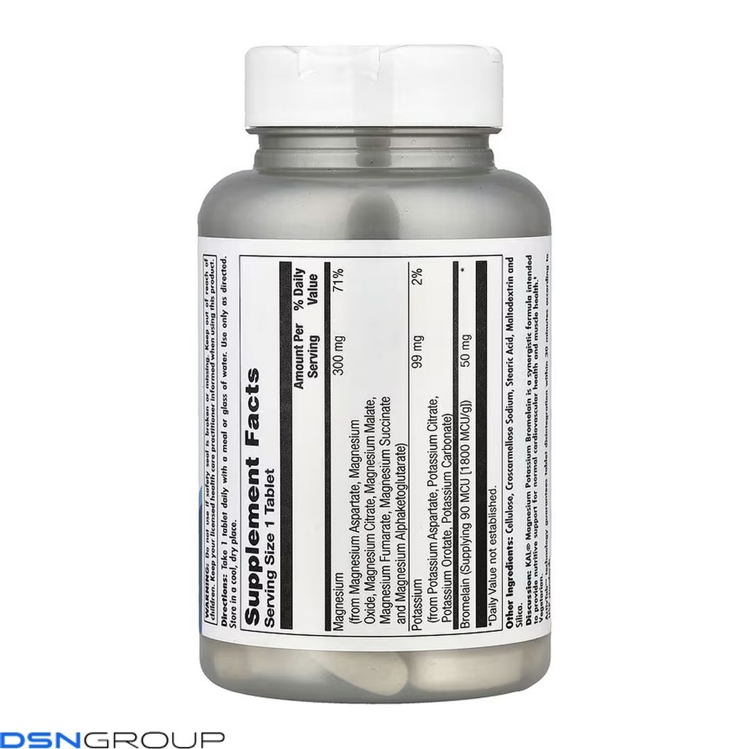 Magnesium Potassium Bromelain - 60 tabs