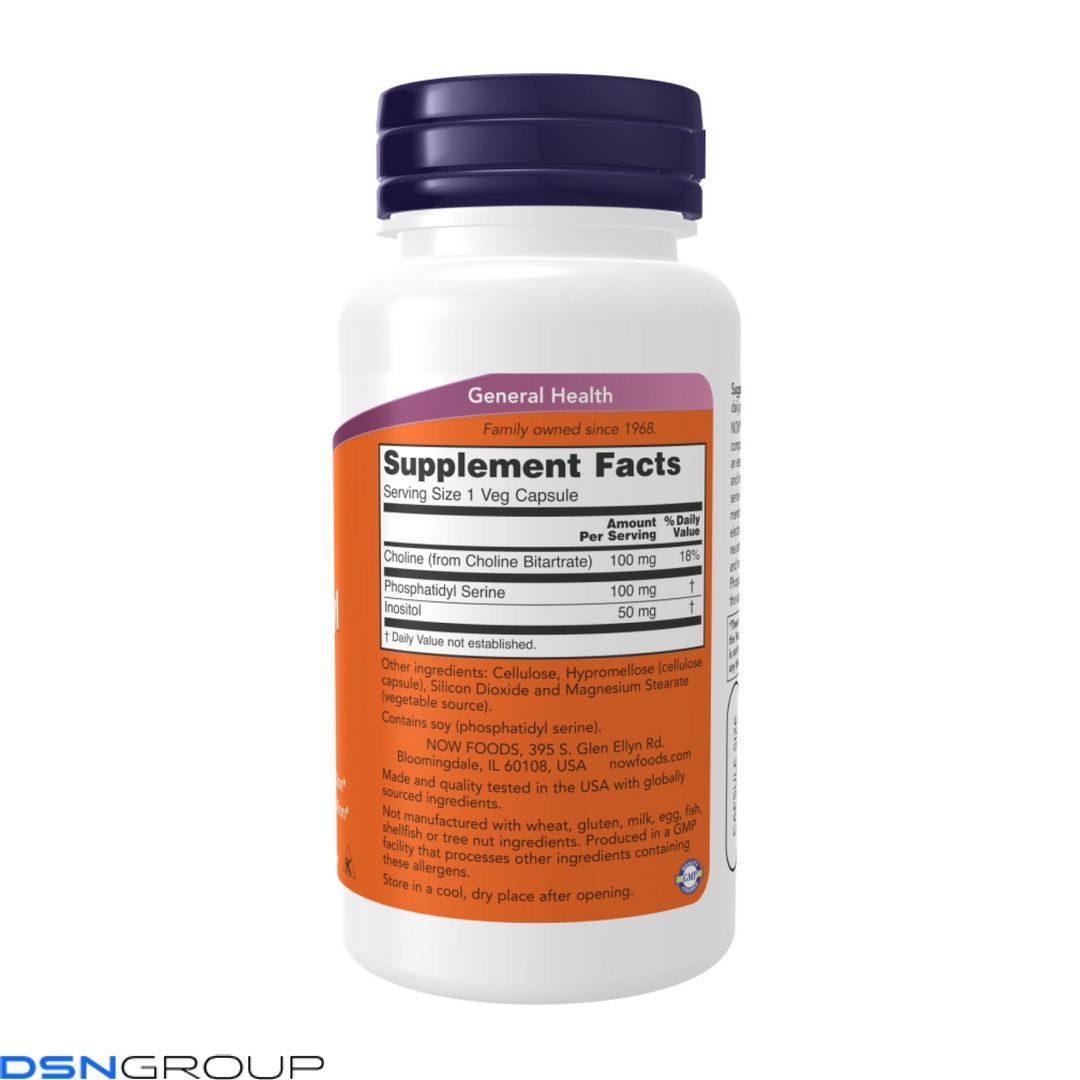 Phosphatidyl Serine 100mg - 60 vcaps