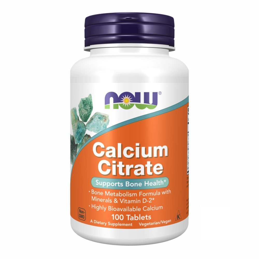 (12.02 Ожидание) Calcium Citrate W/Min - 100 tabs