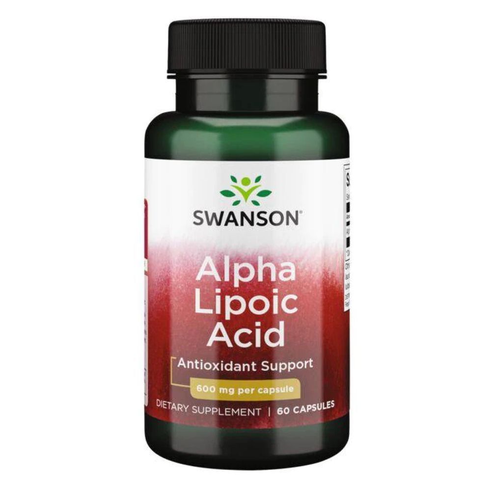 Alpha Lipoic Acide 600mg - 60cap (Повреждена банка)