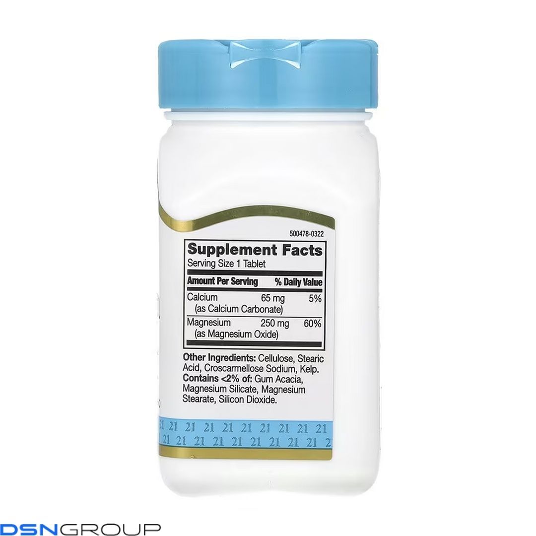 Magnesium 250 mg - 110 tabs