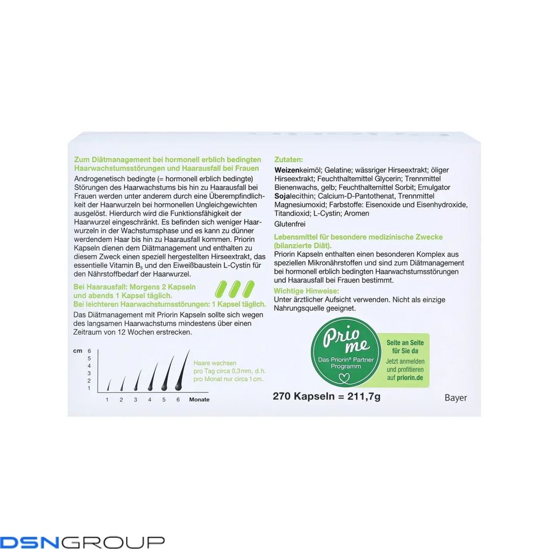 Priorin Intense - 180 caps