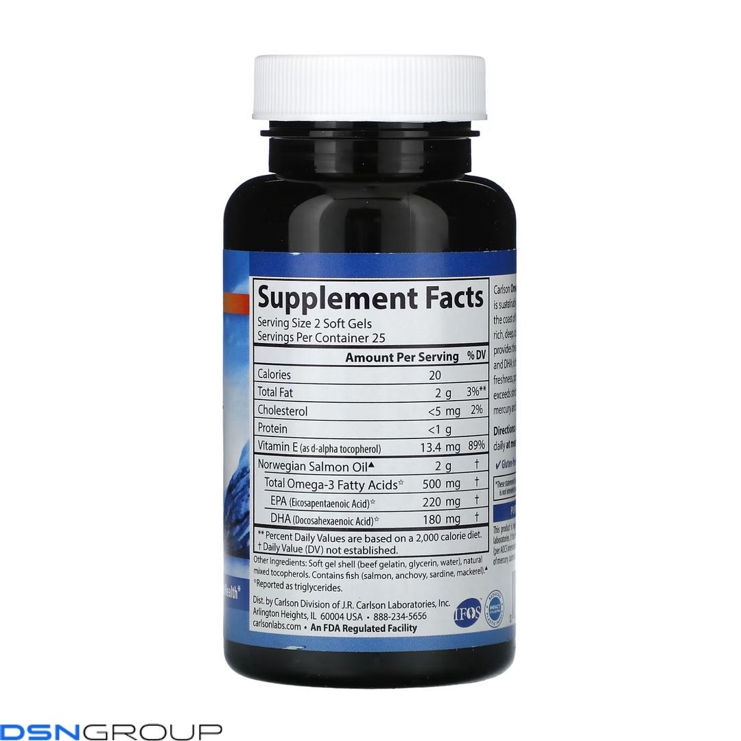 Salmon Oil - 50 softgels