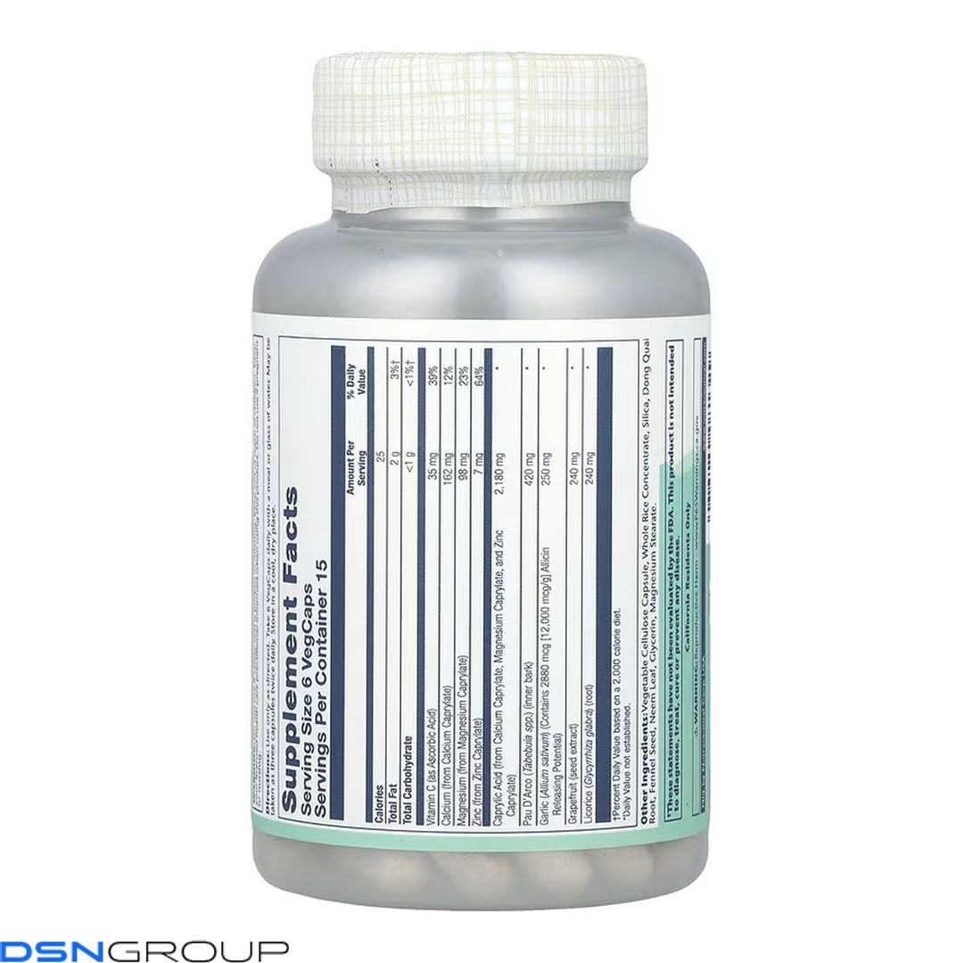 Yeast Cleanse - 90 vcaps