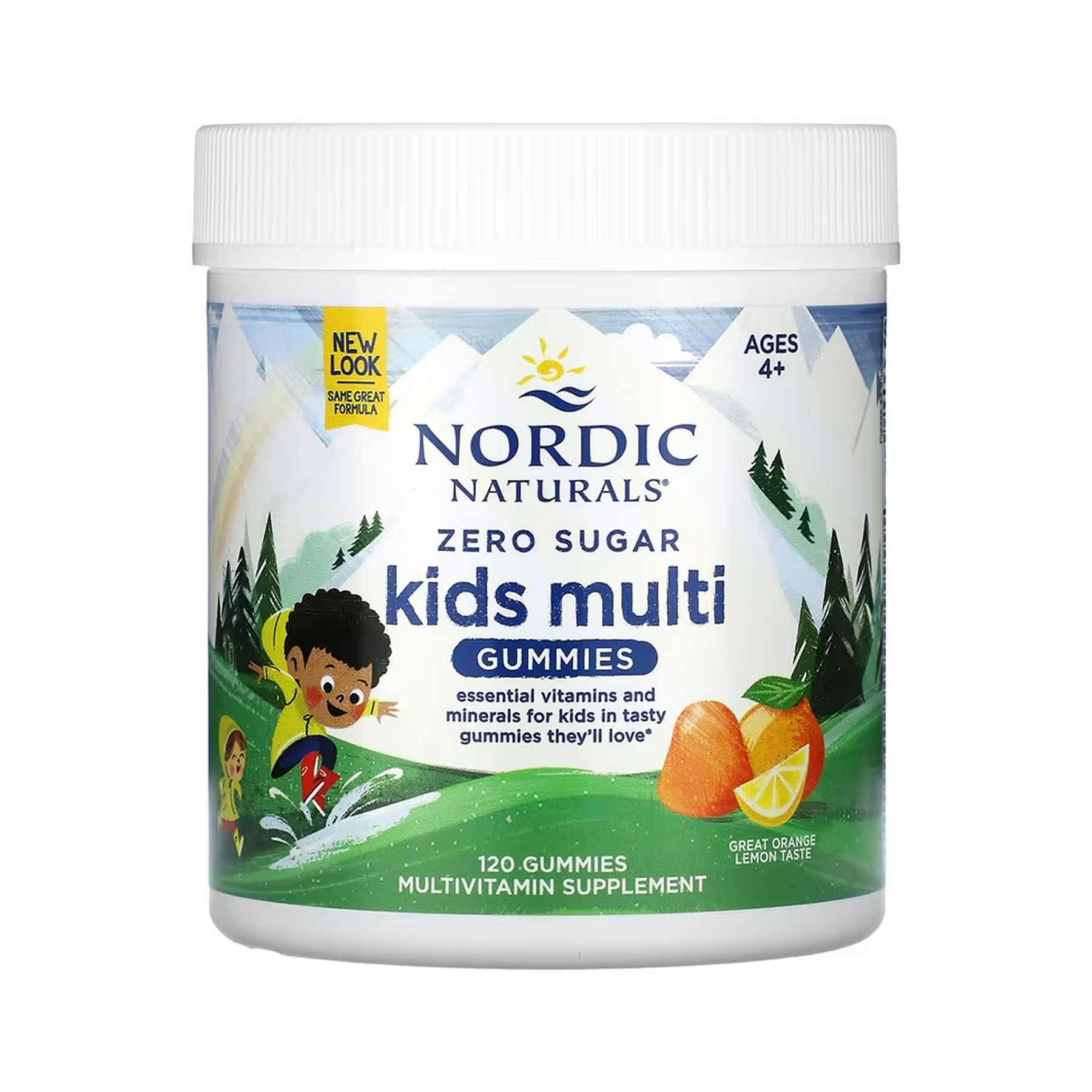 Дитячі мультивітамінні мармеладки Zero Sugar Kids Multi, 120 шт