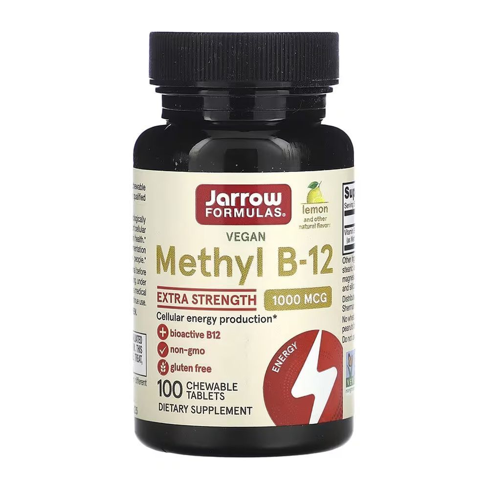 Methyl B12 Methylcobalamin 1000 mcg - 100 tabs (Повреждена банка)