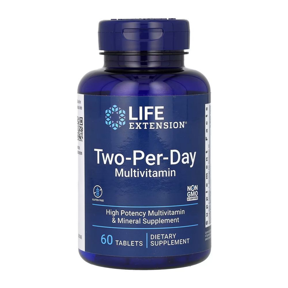 Two-Per-Day Multivitamin - 60 tabs (Повреждена пломба)