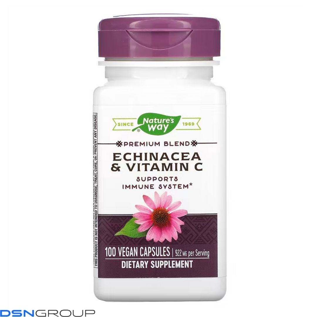 Echinacea & Vitamin C - 100 vcaps 2022-10-1080 фото Echinacea & Vitamin C - 100 vcaps