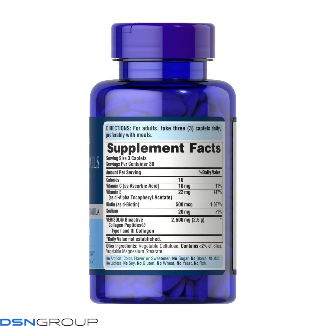 Hair, Skin and Nails formulated with VERISOL&reg; - 90 caps