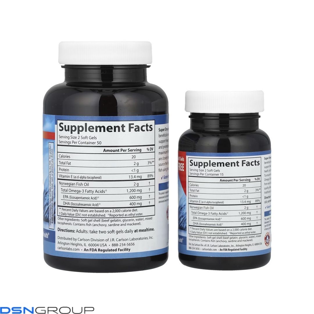 Super Omega-3 Gems 100+30 - 130 softgels