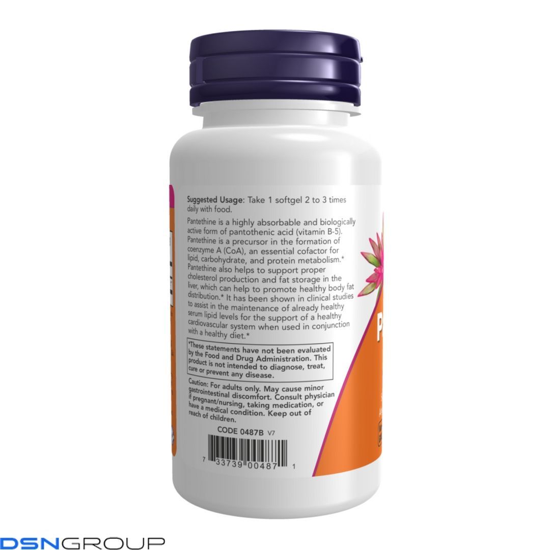 Pantethine 300 mg - 60 softgels
