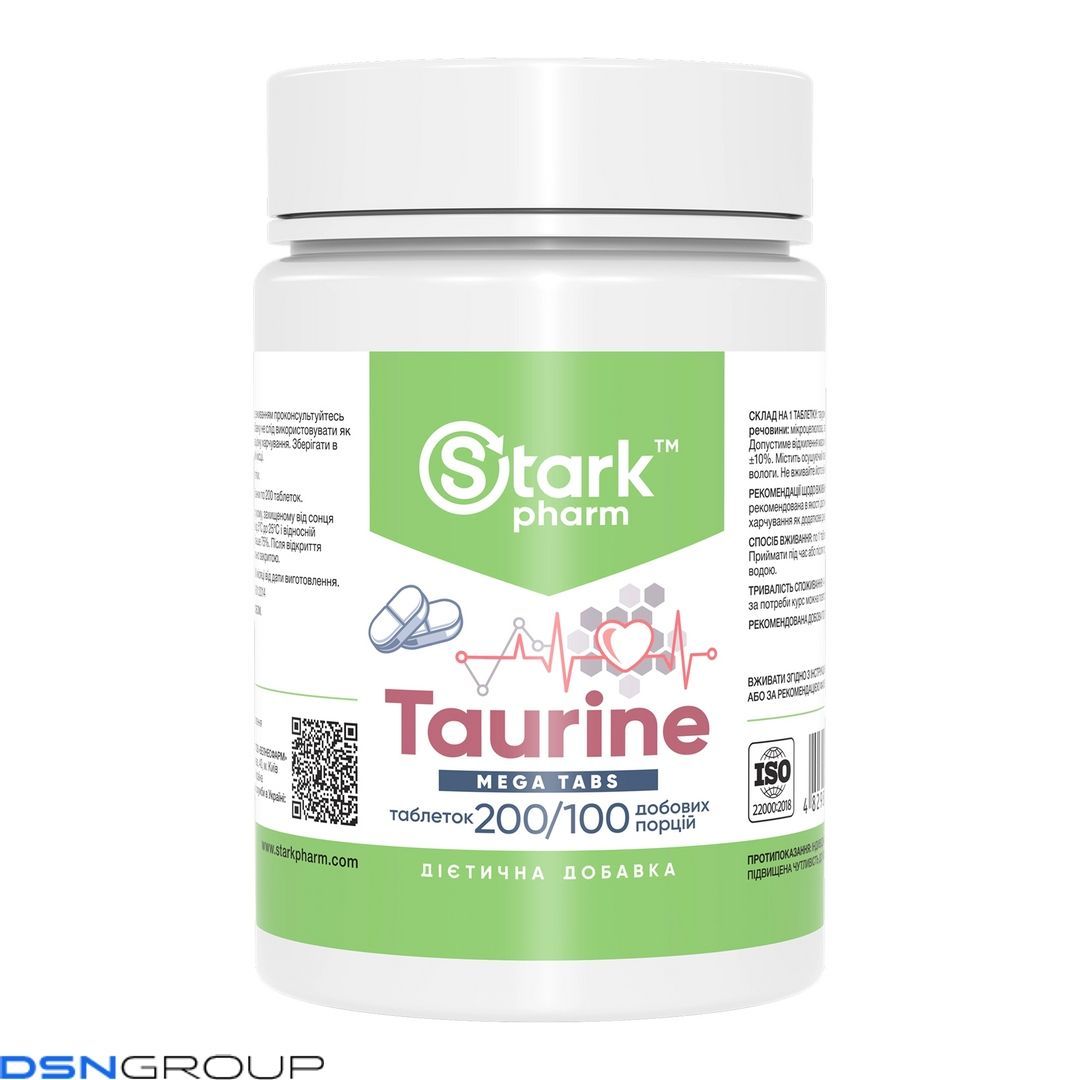 Taurine Mega Tabs - 200 tabs 2024-11-0167 фото Taurine Mega Tabs - 200 tabs