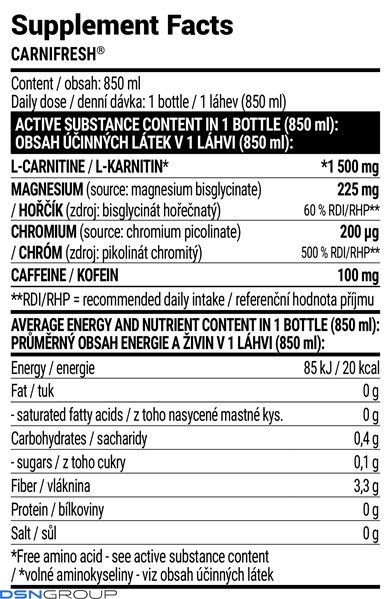 Carni Fresh - 850ml Pineaple