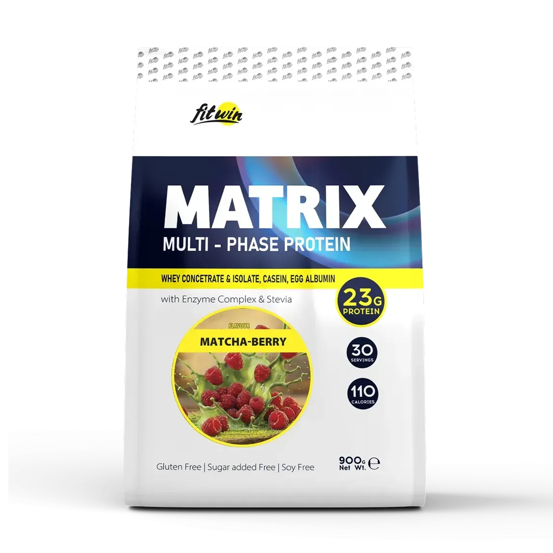 Протеїн FitWin Matrix Matcha-Berry 900 г