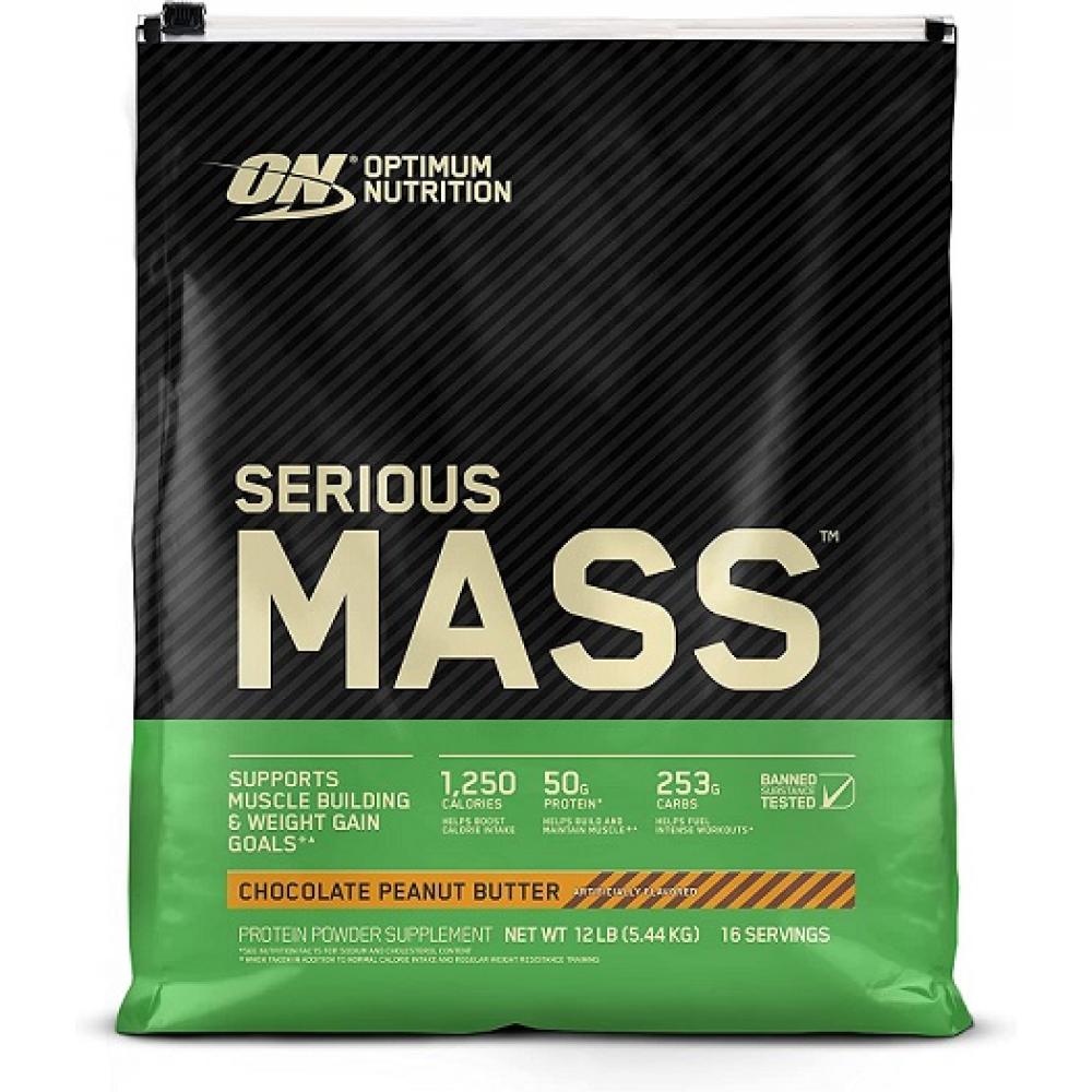 Гейнер для набору маси, Optimum Nutrition Serious Mass (Банан)