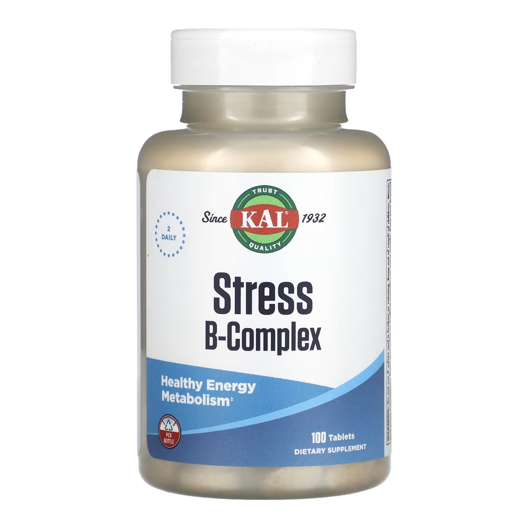 KAL Stress B Complex, 100 таблеток — комплекс вітамінів групи B
