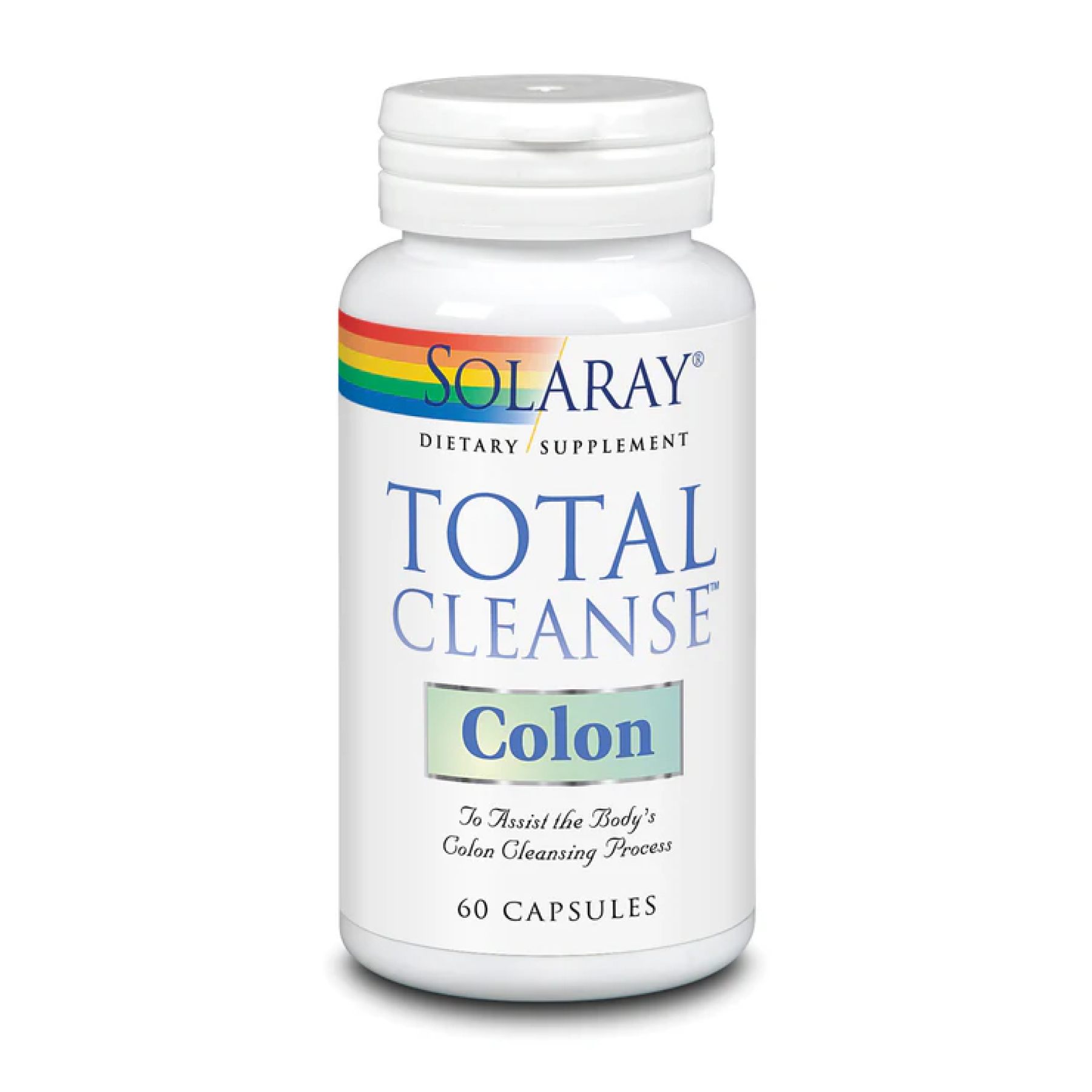 Solaray Total Cleanse Colon, 60 вегетаріанських капсул