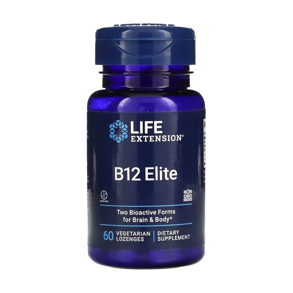 B12 Elite - 60 vcaps (Повреждена банка)