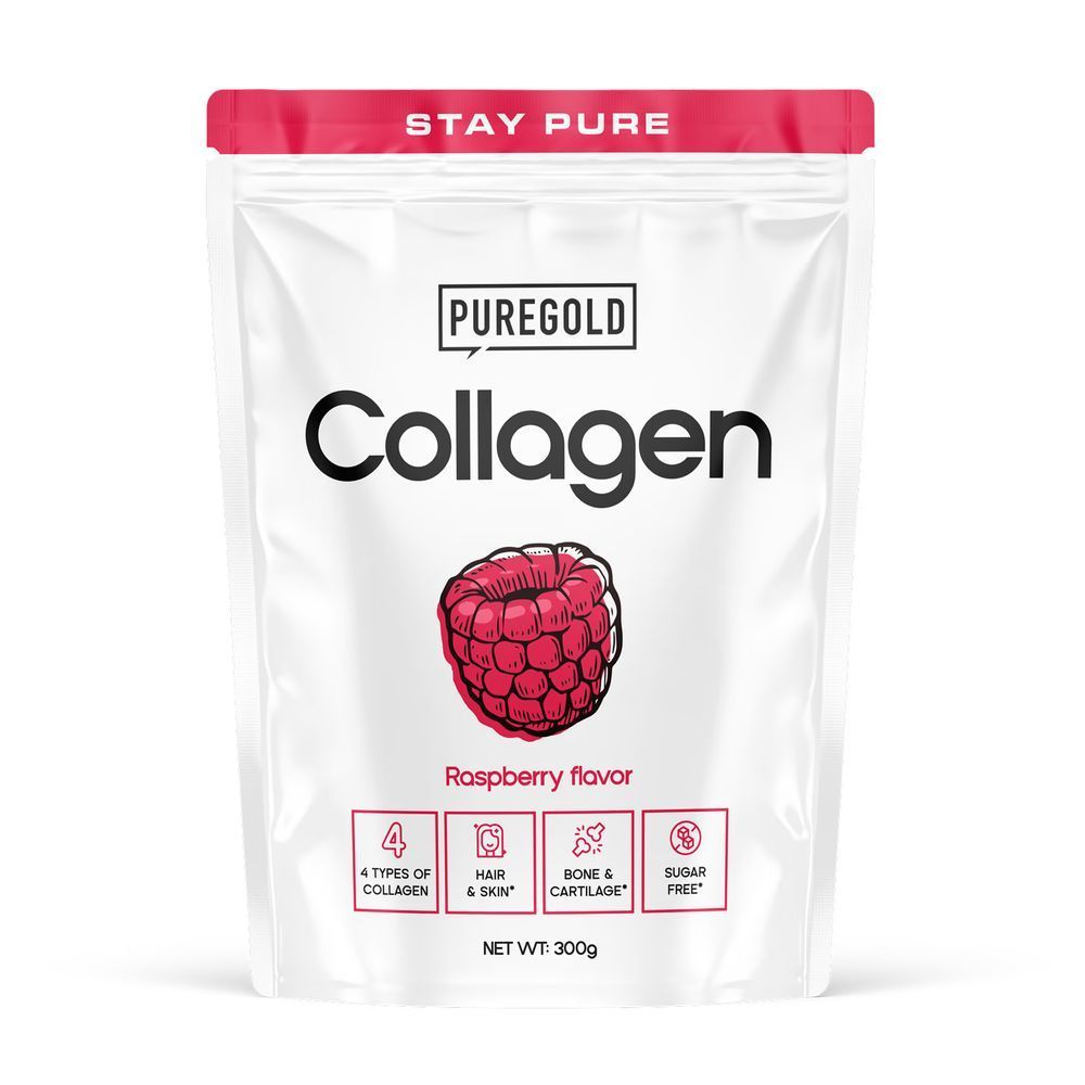 Collagen - 300g Raspberry (Повреждена упаковка)