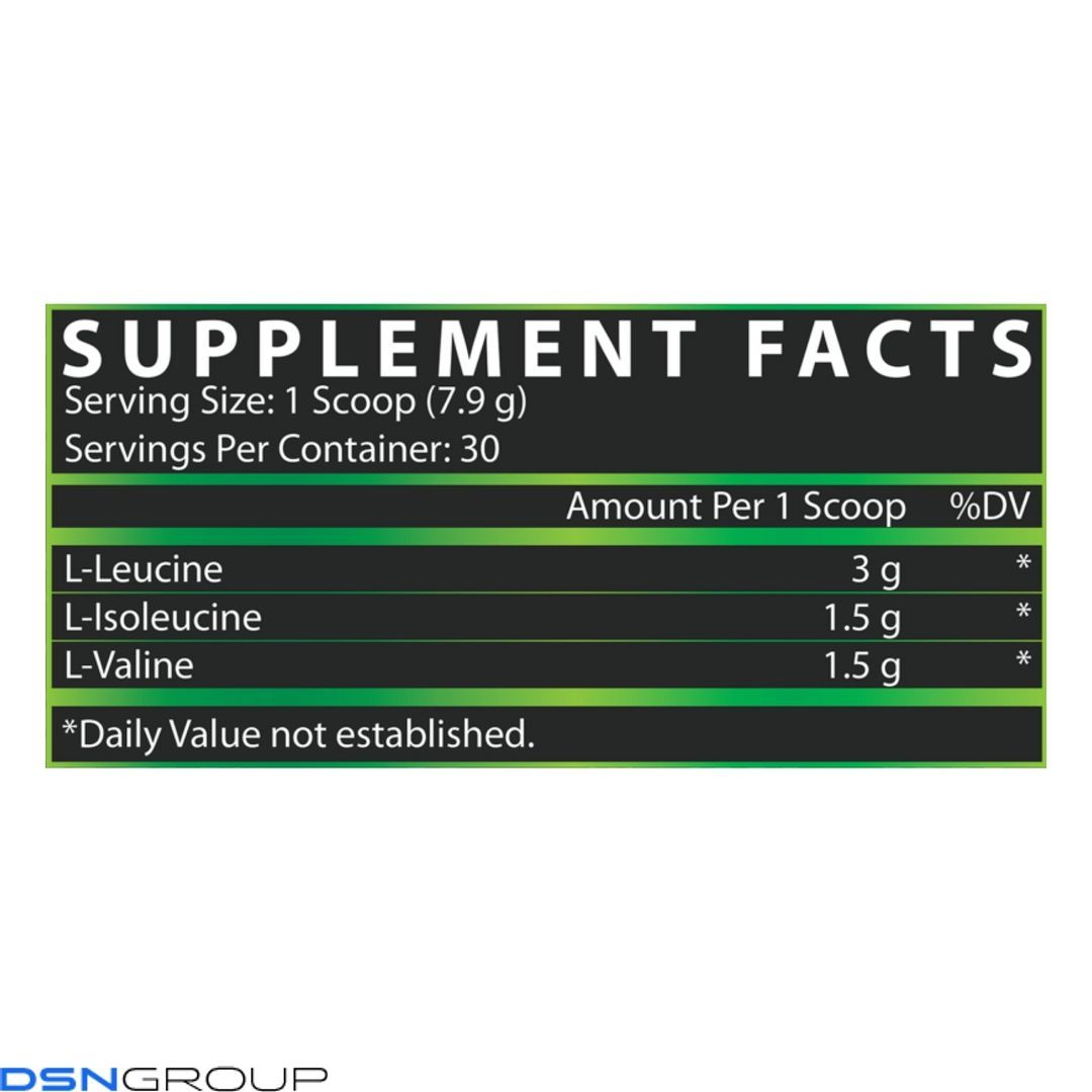 BCAA 6000 - 237g Green Apple (Повреждена банка)