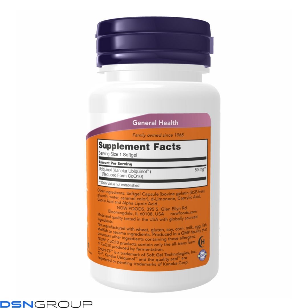 CoQH-CF Ubiquinol - 60 sgels