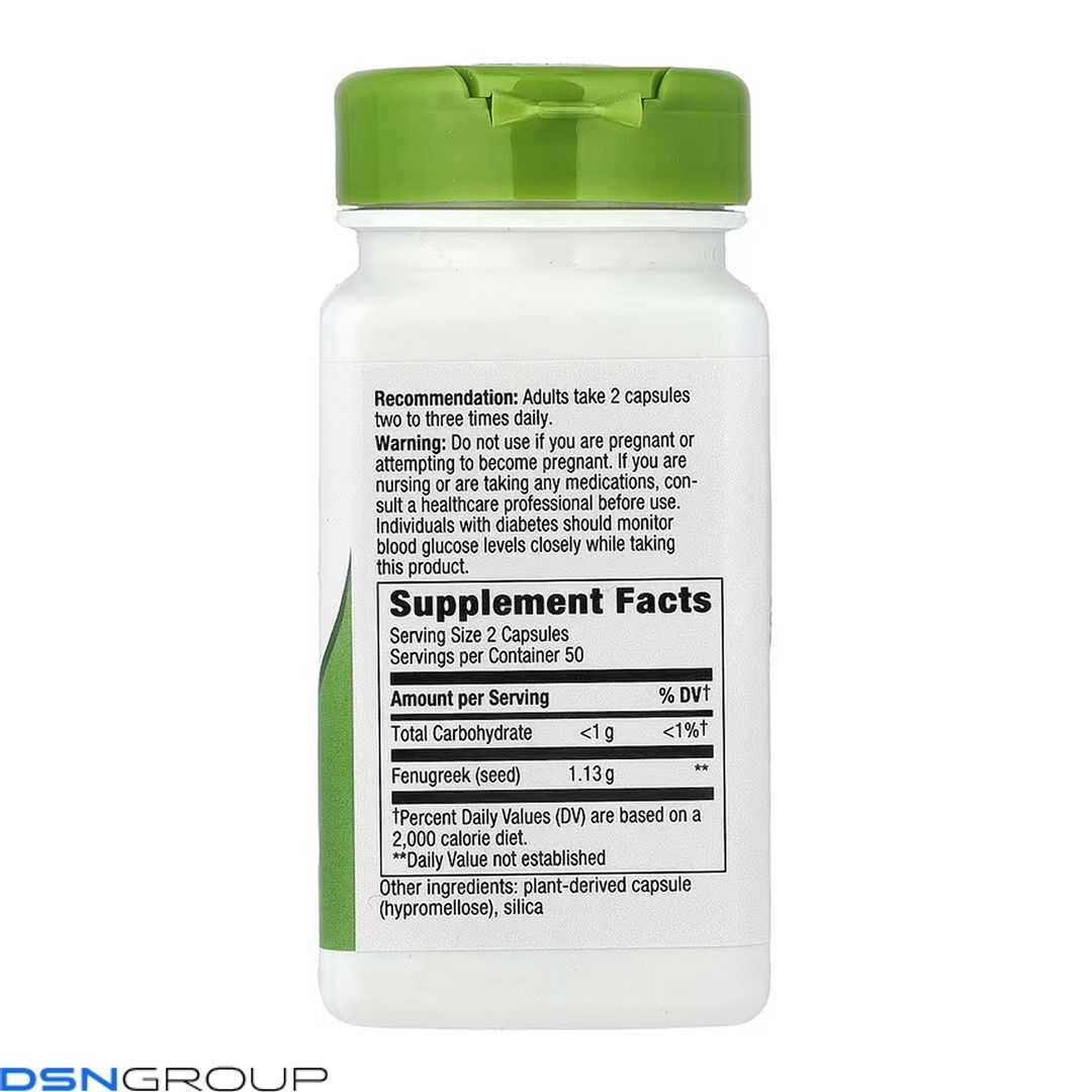 Fenugreek Seed - 100 vcaps