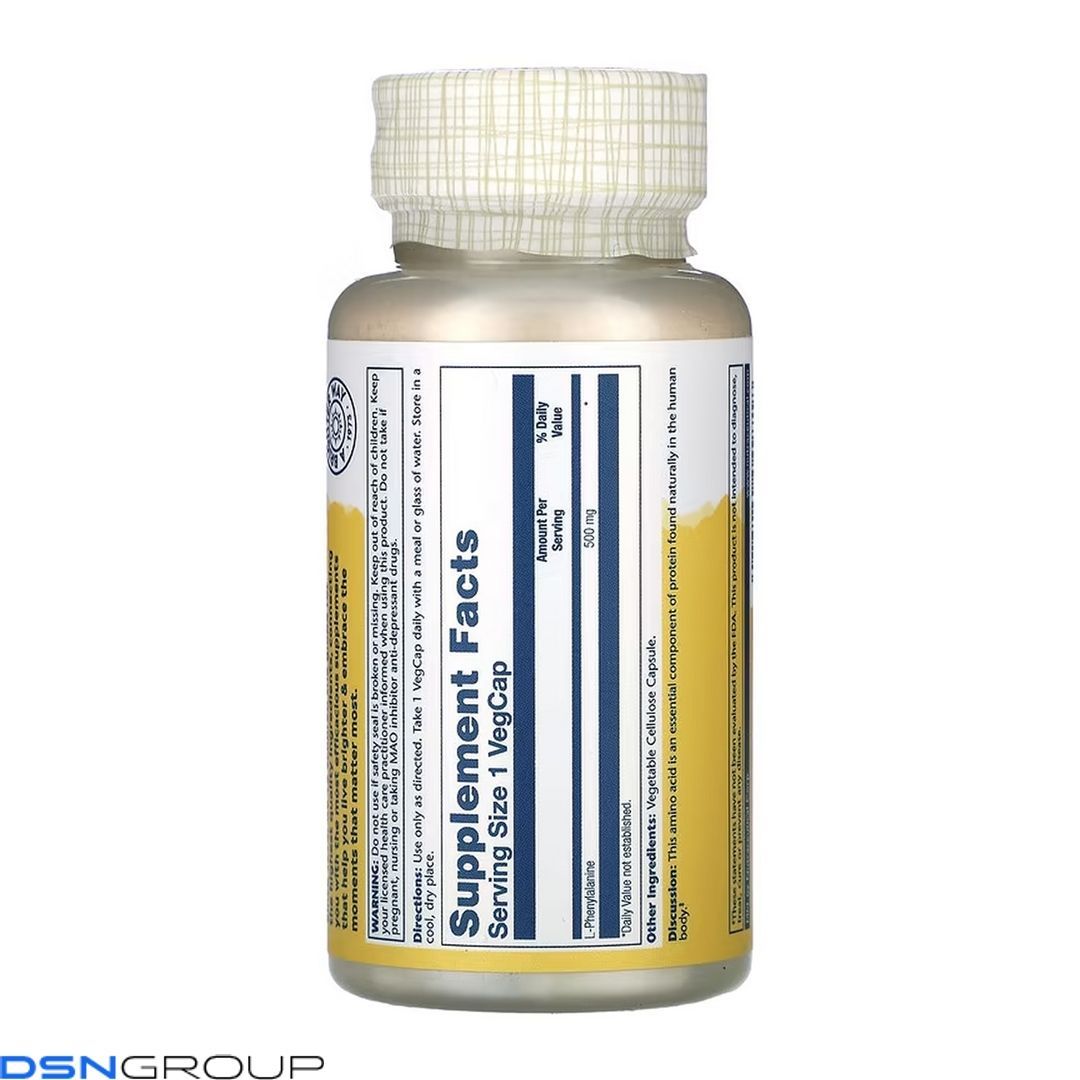 L-Phenylalanine 500mg - 60 vcaps