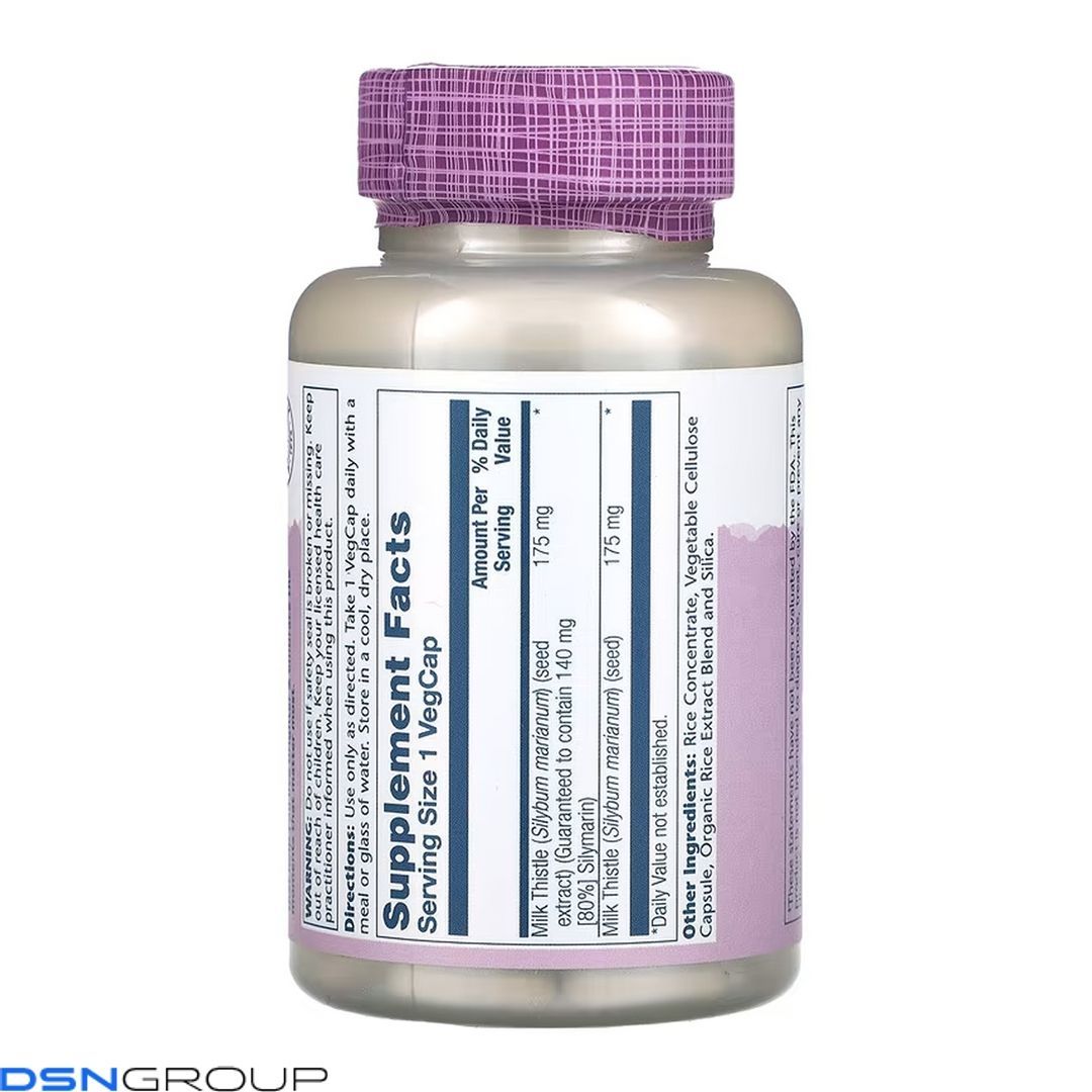 Milk Thistle Seed Extract 175mg - 120 vcaps