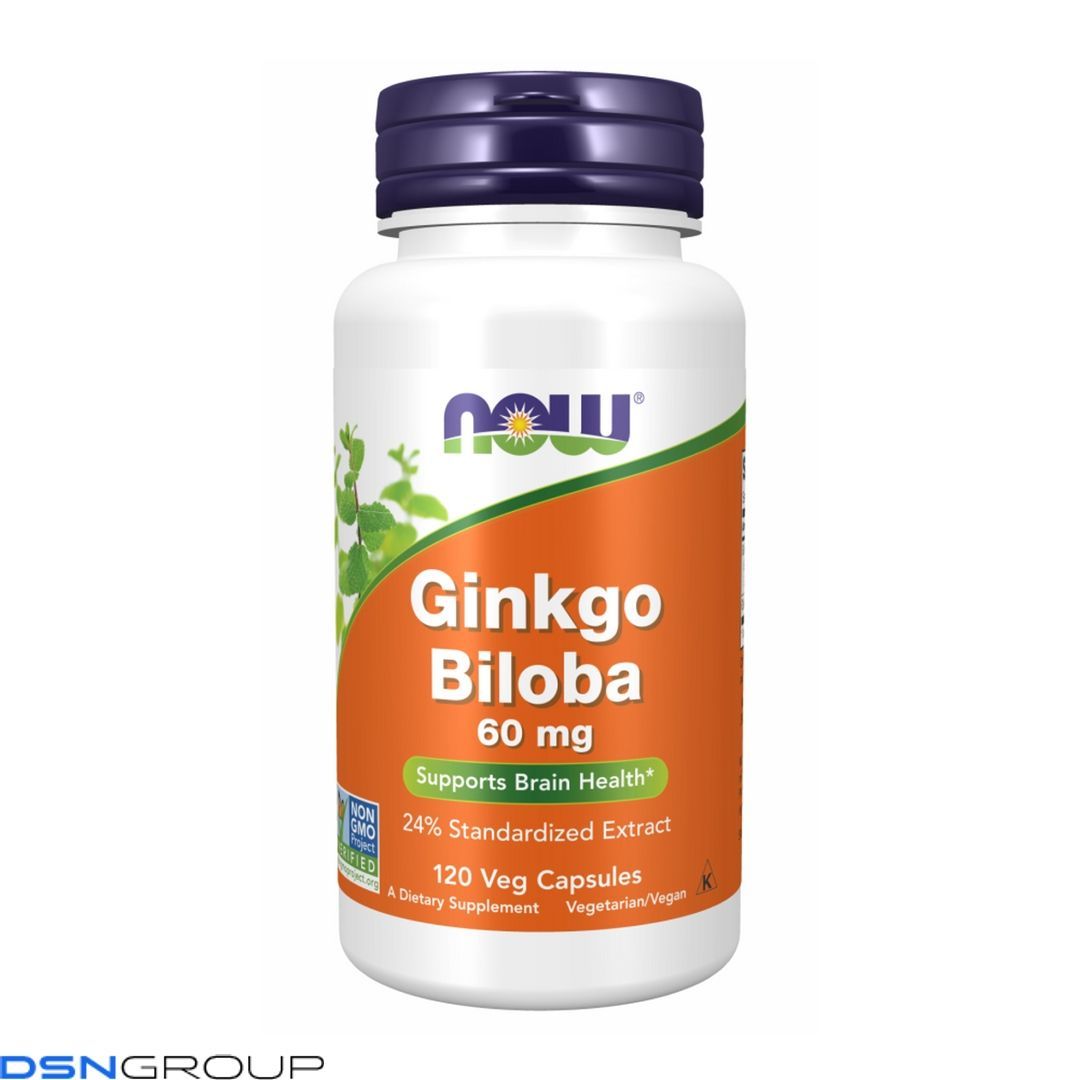 Ginkgo Biloba 60 mg - 120 vcaps 2022-10-2320 фото Ginkgo Biloba 60 mg - 120 vcaps