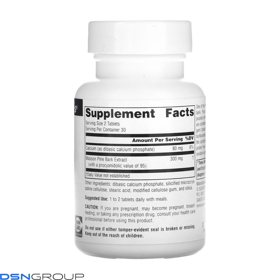 Pine Bark Extract 150mg - 60 tabs
