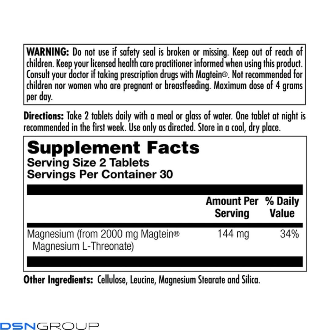 Think Magnesium L-Threonate - 60 tabs