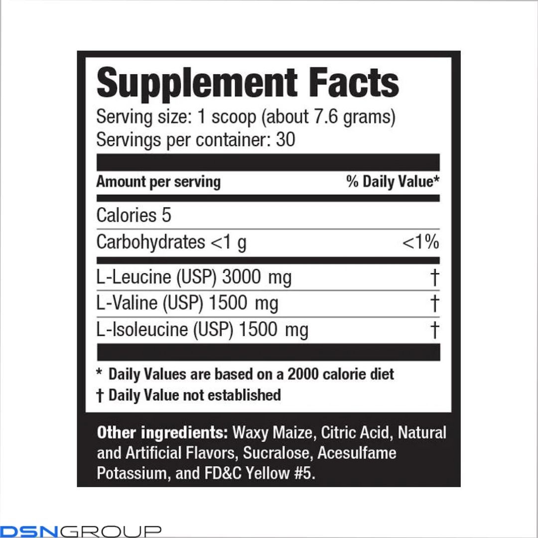 BCAA Powder 12000 - 228g Blue Raspberry